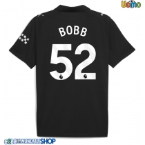 Maglie da calcio Manchester City Oscar Bobb #52 Seconda Maglia 2025-26 Manica Corta